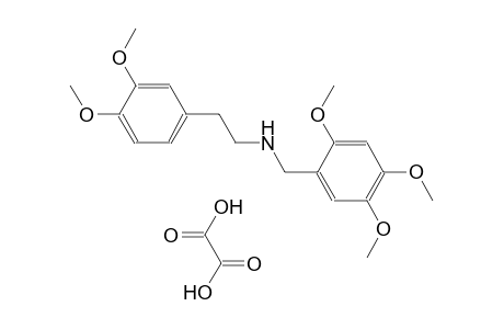 N-[2-(3,4-dimethoxyphenyl)ethyl]-N-(2,4,5-trimethoxybenzyl)amine oxalate