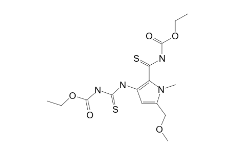 3-(3-ETHOXYCARBONYLTHIOUREIDO)-2-METHOXYMETHYL-1-METHYLPYRROL