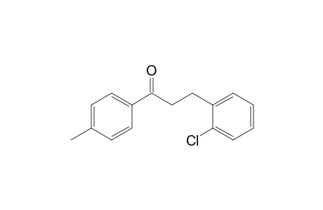 3-(2-Chlorophenyl)-1-(4-methylphenyl)-1-propanone