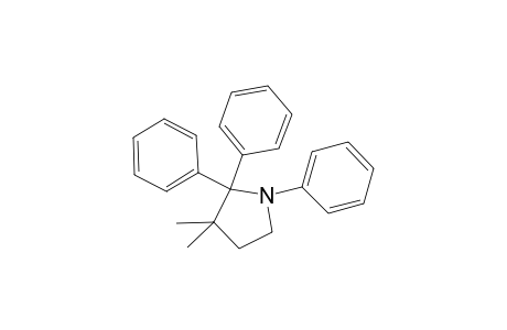 Pyrrolidine, 3,3-dimethyl-1,2,2-triphenyl-