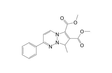 Dimethyl 8-methyl-2-phenylparazolo[2,1-a][1,2,3]triazine-6,7-dicarboxylate