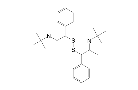 Bis-1-(2-tert.butylamino-1-phenylpropyl)-disulfid, (erythro)