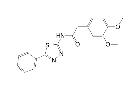2-(3,4-dimethoxyphenyl)-N-(5-phenyl-1,3,4-thiadiazol-2-yl)acetamide