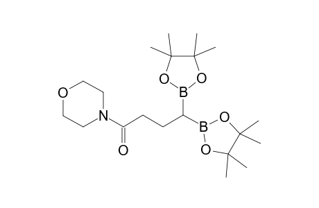 1-Morpholino-4,4-bis(4,4,5,5-tetramethyl-1,3,2-dioxaborola n-2-yl)butan-1-one