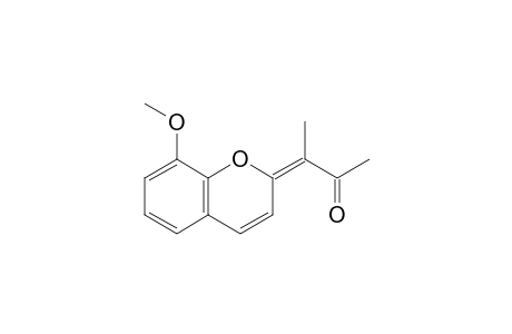 (E/Z)-3-(8-methoxy-2H-chromen-2-ylidene)butan-2-one