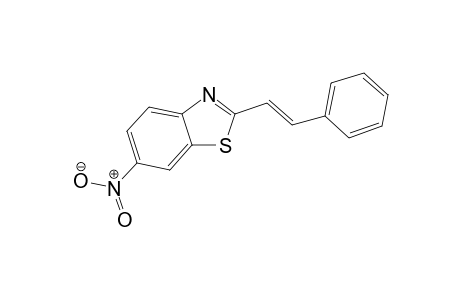 Benzothiazole, 6-nitro-2-[2-phenylethenyl]-