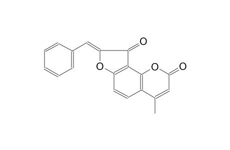 (8Z)-8-benzylidene-4-methyl-2H-furo[2,3-h]chromene-2,9(8H)-dione
