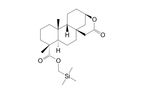16-oxo-13,16-oxakaurenic acid trimethylsilylmethyl ester dev.