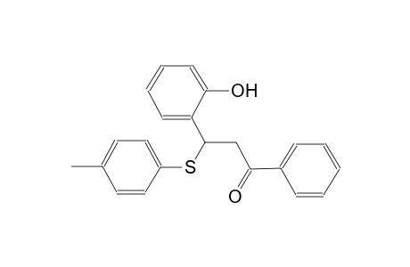 1-propanone, 3-(2-hydroxyphenyl)-3-[(4-methylphenyl)thio]-1-phenyl-