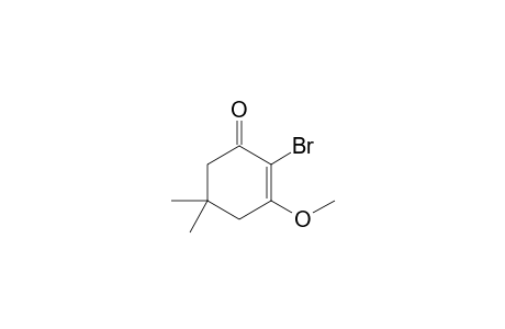 2-Bromo-5,5-dimethyl-3-methoxycyclohex-2-en-1-one