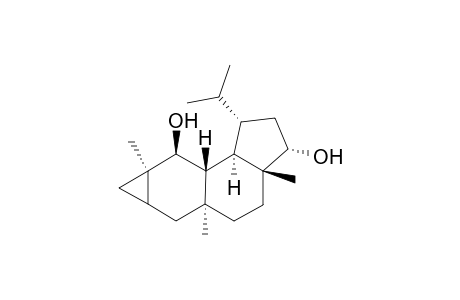 2.beta.,11.alpha.-Dihydroxyverrucosane