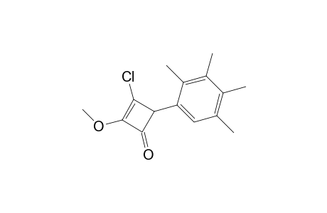 3-Chloranyl-2-methoxy-4-(2,3,4,5-tetramethylphenyl)cyclobut-2-en-1-one