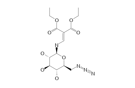 6-AZIDO-6-DEOXY-N-(2,2-DIETHOXYCARBONYLVINYL)-BETA-D-GLUCOPYRANOSYLAMINE