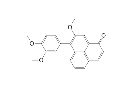 1H-Phenalen-1-one, 7-(3,4-dimethoxyphenyl)-8-methoxy-