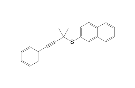(2-Methyl-4-phenylbut-3-yn-2-yl) (Naphthalen-2-yl) Sulfide