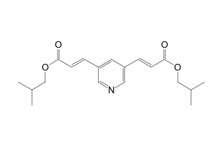 Bis(2-methylpropyl) 3,3'-Pyridine-3,5-diylbis[(E)-prop-2-enoate]