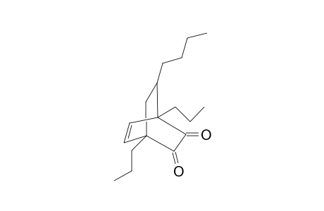 7-n-Butyl-1,4-di-n-propylbicyclo[2.2.0]oct-5-en-2,3-dione