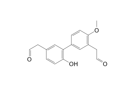 [2'-Hydroxy-4-methoxy-5'-(2-oxo-ethyl)-1,1'-biphenyl-3-yl]-acetaldehyde