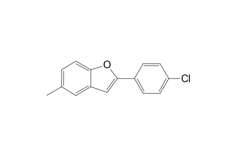 2-(4-chlorophenyl)-5-methyl-1-benzofuran