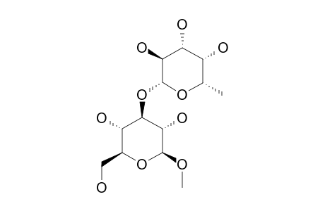 METHYL-3-O-(ALPHA-L-FUCOPYRANOSYL)-BETA-D-GLUCOPYRANOSIDE