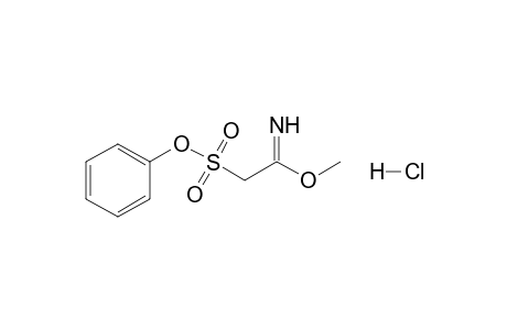 Methyl 2-(Phenyloxysulfonyl)ethanimidoate hydrochloride