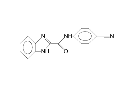 1H-Benzimidazole-2-carboxamide, N-(4-cyanophenyl)-