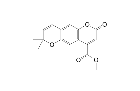 Methyl 7,7-dimethyl-2-oxo-2,7-dihydropyrano[2,3-g]chromene-4-carboxylate