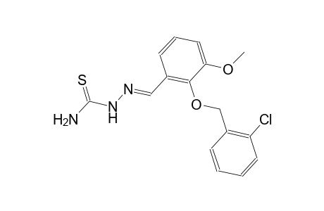 2-[(2-chlorobenzyl)oxy]-3-methoxybenzaldehyde thiosemicarbazone