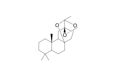 (1'S,12R)- and (1'R,12S)-1',12:8,13:13,17-triepoxy-12-ethyl-15,16-dinorlabdane (inseparable mixture)