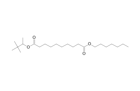 Sebacic acid, 3,3-dimethylbut-2-yl heptyl ester