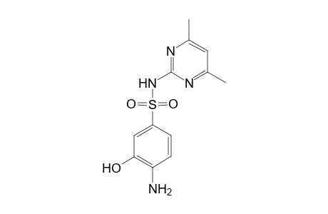 4-Amino-N-(4,6-dimethyl-2-pyrimidinyl)-3-hydroxybenzenesulfonamide