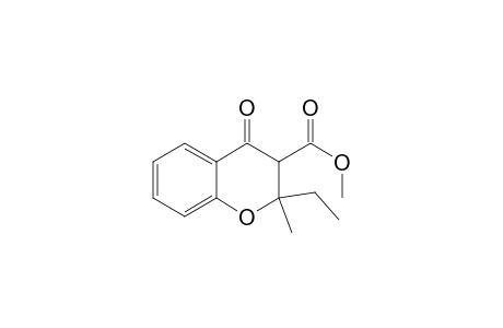 Methyl 2-ethyl-2,3-dihydro-2-methyl-4-oxo-2H-1-benzopyran-3-carboxylate