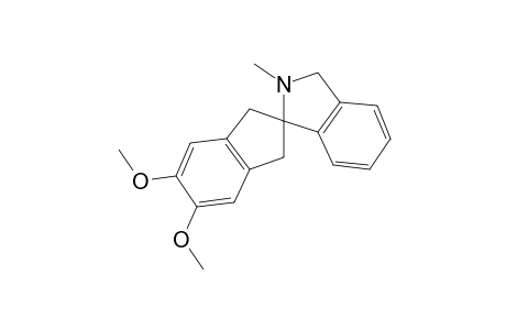 2',3'-dihydro-5,6-dimethoxy-2'-methylspiro[indan-2,1'-1H-isoindol3]