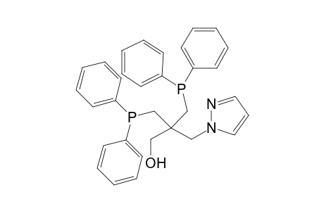 2,2-Bis(diphenylphosphanylmethyl)-3-(pyrazol-1-yl)propan-1-ol