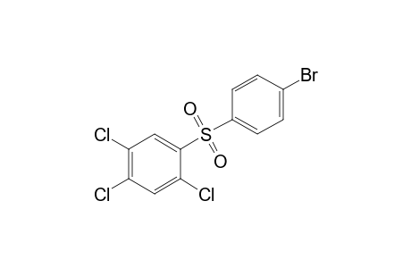 p-BROMOPHENYL 2,4,5-TRICHLOROPHENYL SULFONE