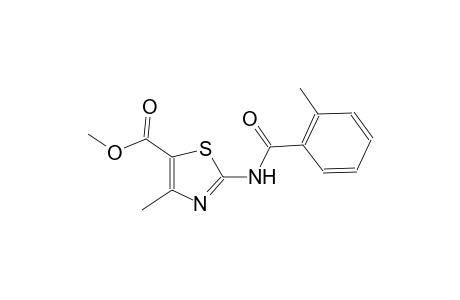 5-thiazolecarboxylic acid, 4-methyl-2-[(2-methylbenzoyl)amino]-, methyl ester