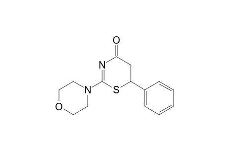 2-(Morpholino)-6-phenyl-5,6-dihydro-4H-1,3-thiazine-4-one