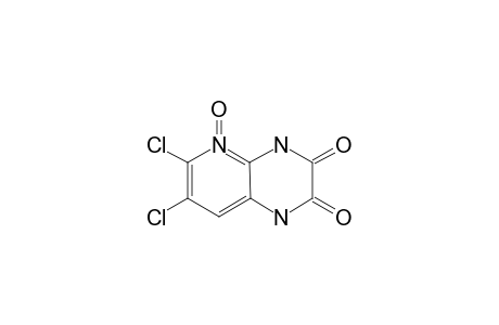 6,7-DICHLORO-1,4-DIHYDRO-PYRIDO-[2,3-B]-PYRAZINE-2,3-DIONE-N-OXIDE