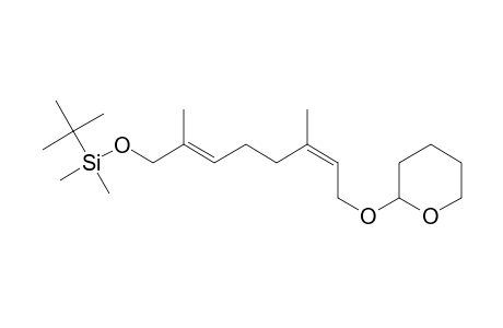 3,7-Dimethyl-8-tert-butyldimethylsilyloxy-1-tetrahydropyranyloxy-2,6-octadiene