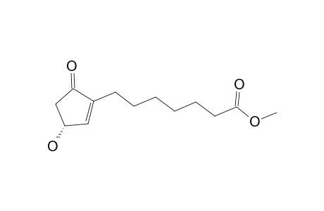 Methyl (R)-(+)-3-hydroxy-5-oxo-1-cyclopentene-1-heptanoate