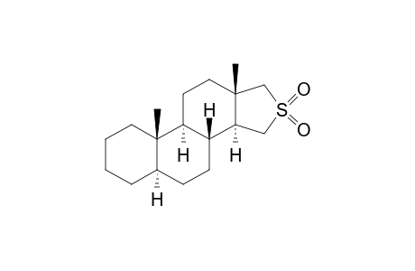 16-thia-5.alpha.-androstane 16,16-dioxide
