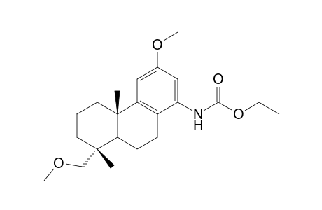 Ethyl N-(12,15-dimethoxypodocarpa-8,11,13-trien-14-yl)carbamate