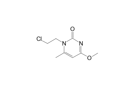 1-(2-Chloroethyl)-4-methoxy-6-methyl-2-pyrimidinone