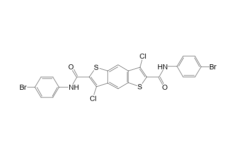 N,N'-di(p-bromophenyl)-3,7-dichloro-benzo[1,2-b:4,5-b']dithiophene-2,6-dicarboxylic acid diamide