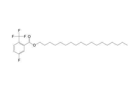 5-Fluoro-2-trifluoromethylbenzoic acid, octadecyl ester