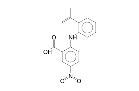 2-(2-Isopropenylphenylamino)-5-nitrobenzoic acid