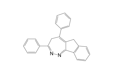 Indeno[1,2-c]-1,2-diazepine, 4,6-dihydro-3,5-diphenyl-