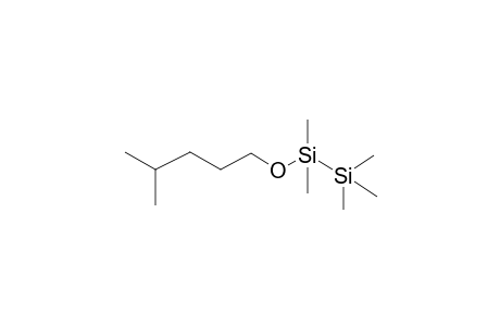 1,1,1,2,2-Pentamethyl-2-[(4-methylpentyl)oxy]disilane