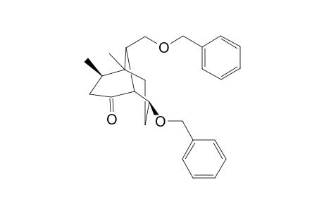 (1R,4R,5S,8S,9R)-8-Benzyloxy-9-benzyloxymethyl-4,5-dimethylbicyclo[3.3.1]-3-nonene-2-one