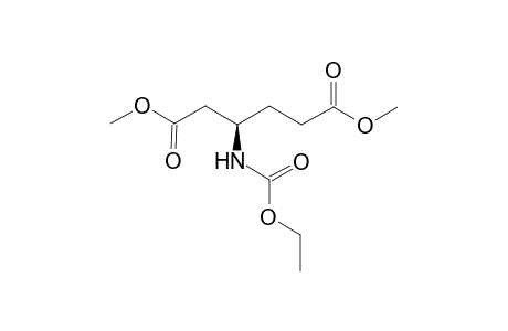 Dimethyl 2-(ethoxycarbonylamido)hexadioate